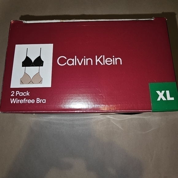 Calvin klein 2 pack Microfiber wirefree Bra XL. - Picture 3 of 4